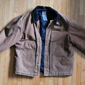 MENS CARHARTT JACKET WITH QUILTED LINING